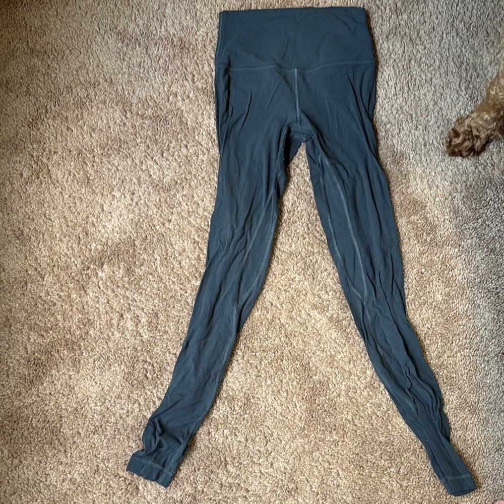 Dark Gray High-Waisted Leggings